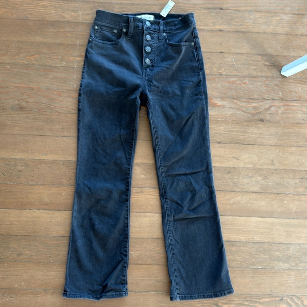 Madewell Cali Demi Bootcut jeans size 26 black